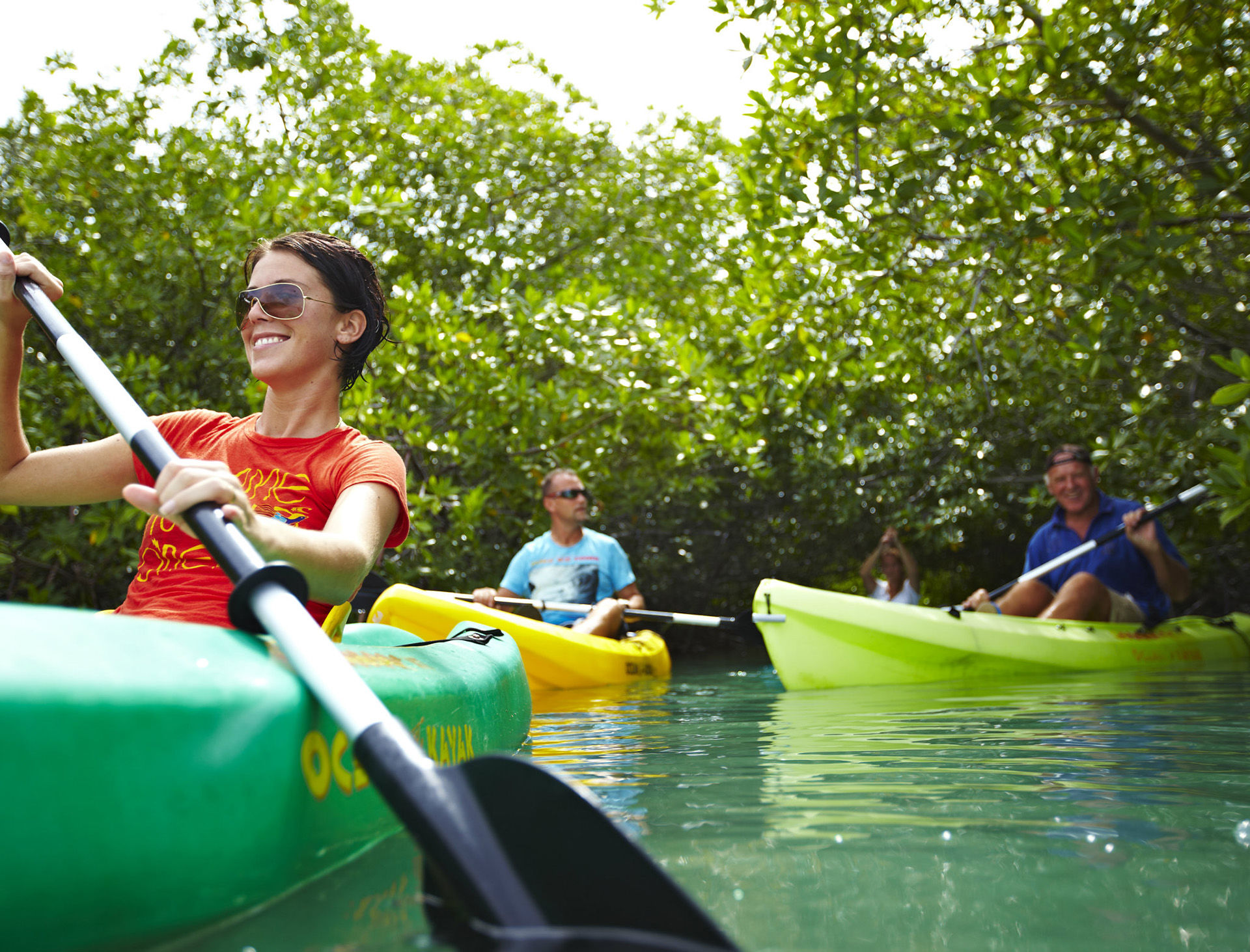 Kayaking in Bonaire Kayaking in Bonaire