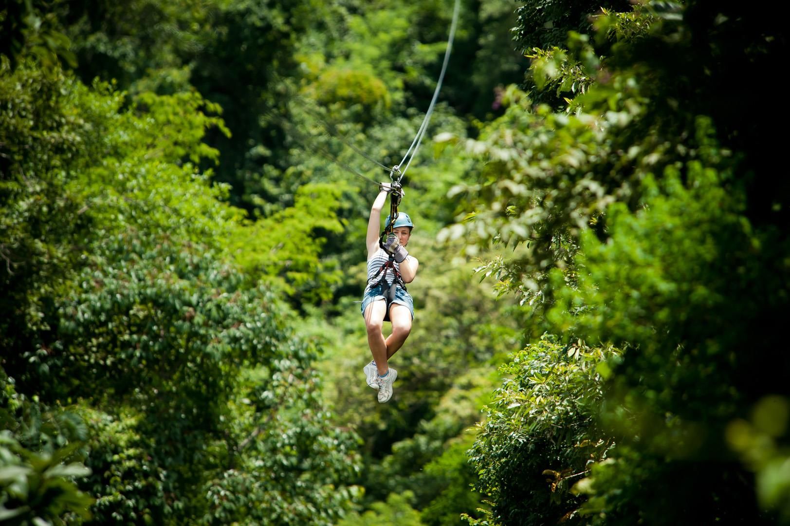 Ziplining in Costa Rica Ziplining in Costa Rica