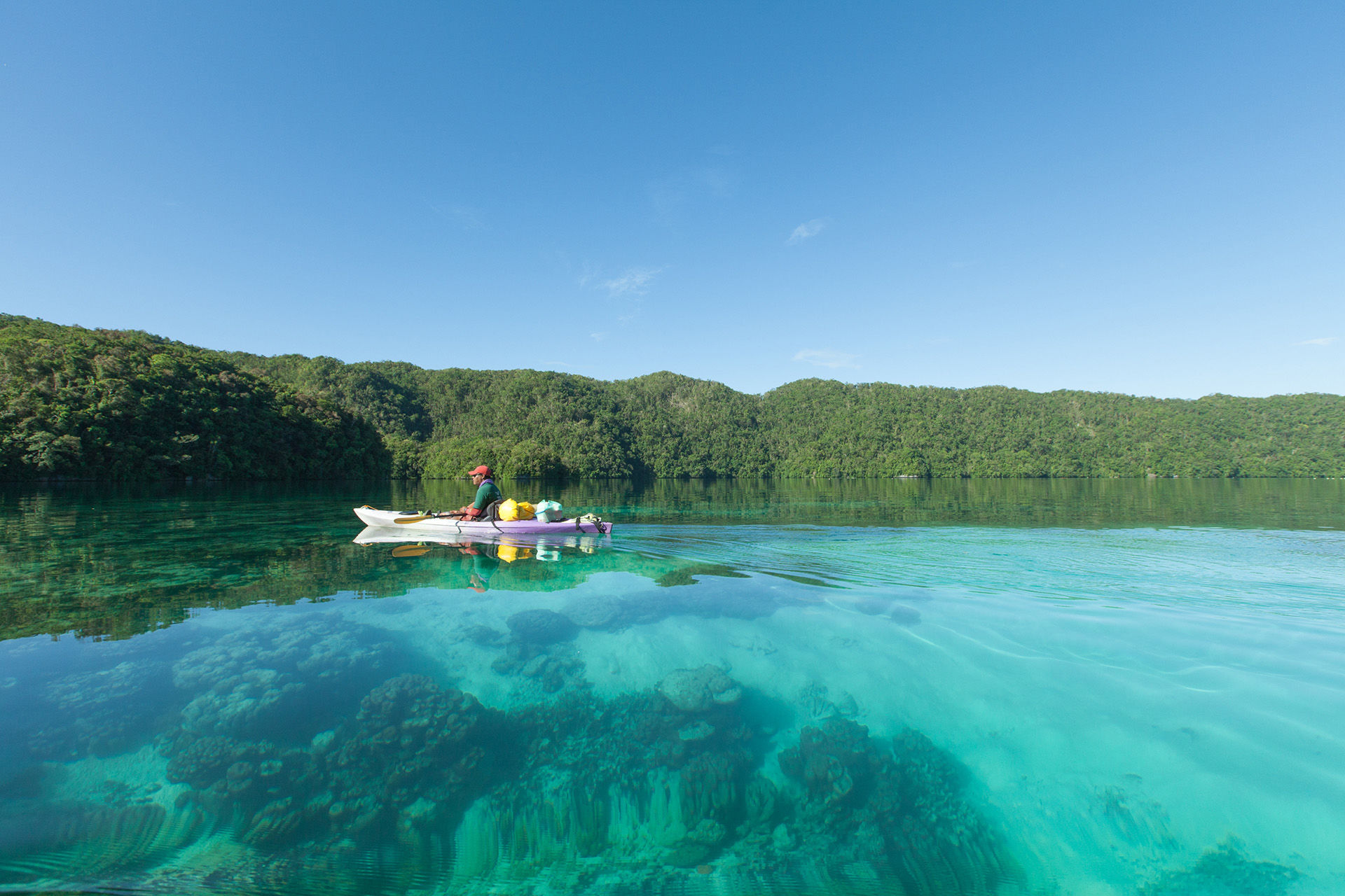 Kayaking in Micronesia Kayaking in Micronesia