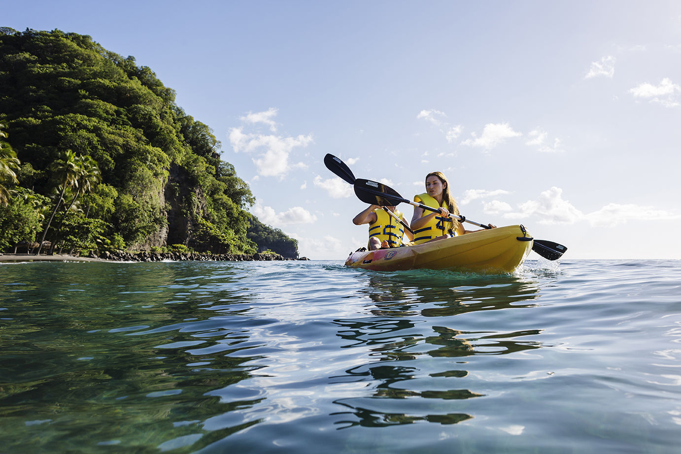 Kayaking in St. Lucia Kayaking in St. Lucia